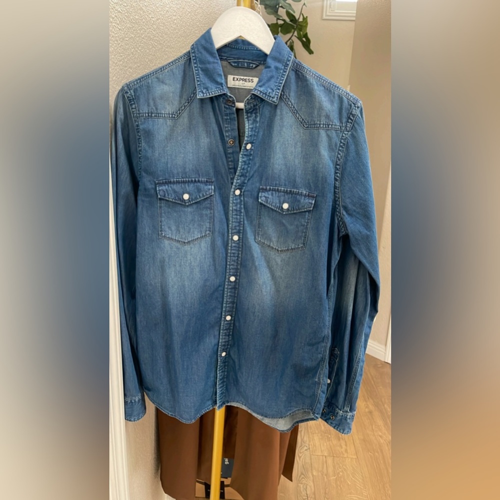 Mens Denim Express Shirt